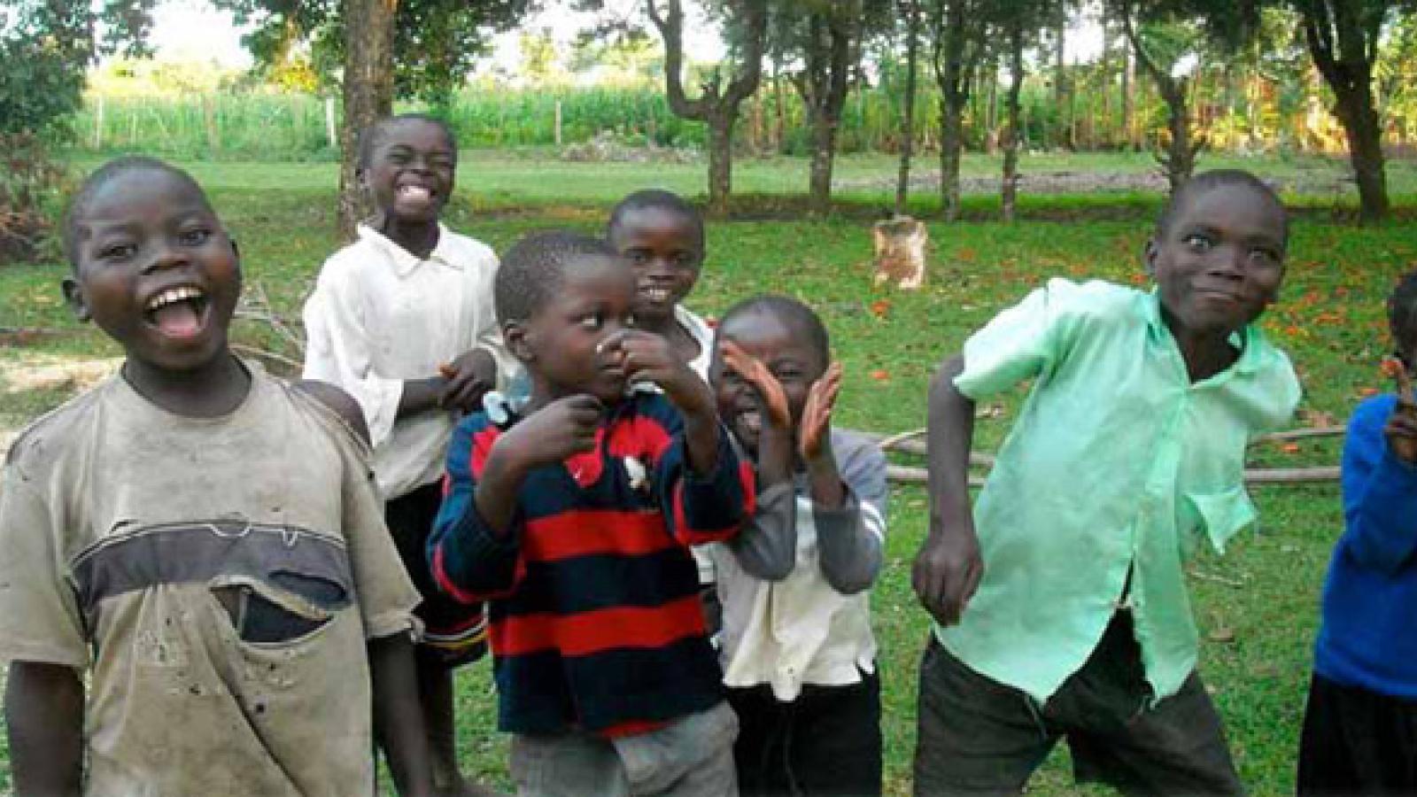 Children in Kenya.