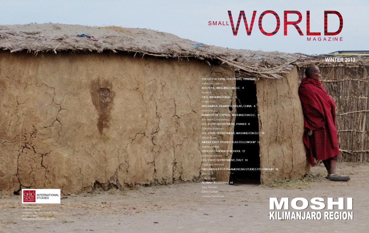 Winter 2013 newsletter cover - link to .pdf copy of newsletter.