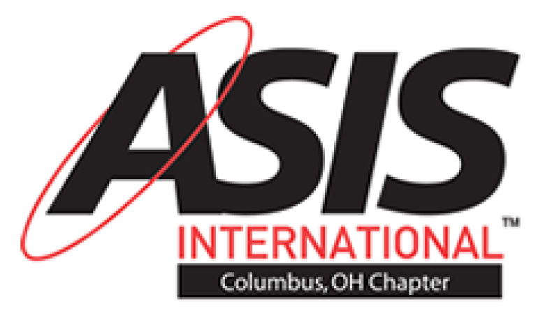 The logo for the Columbus chapter of the American Society for Industrial Security
