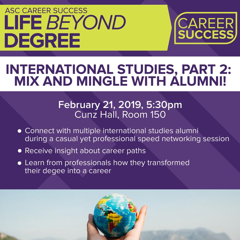 LBD Part Two Flier An image of the Life Beyond Degree part two flier.