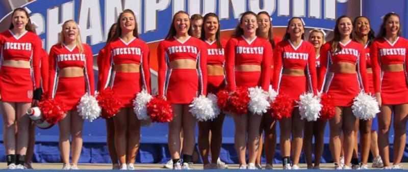 OSU Cheeleading team.