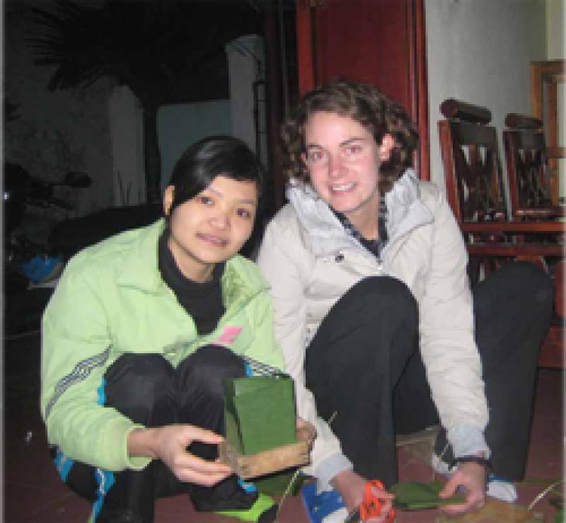 Jennifer Fehr (right).