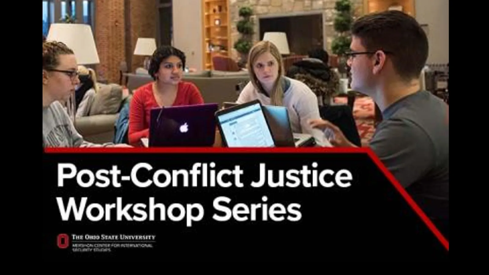 Post-Conflict Workshop Series participants