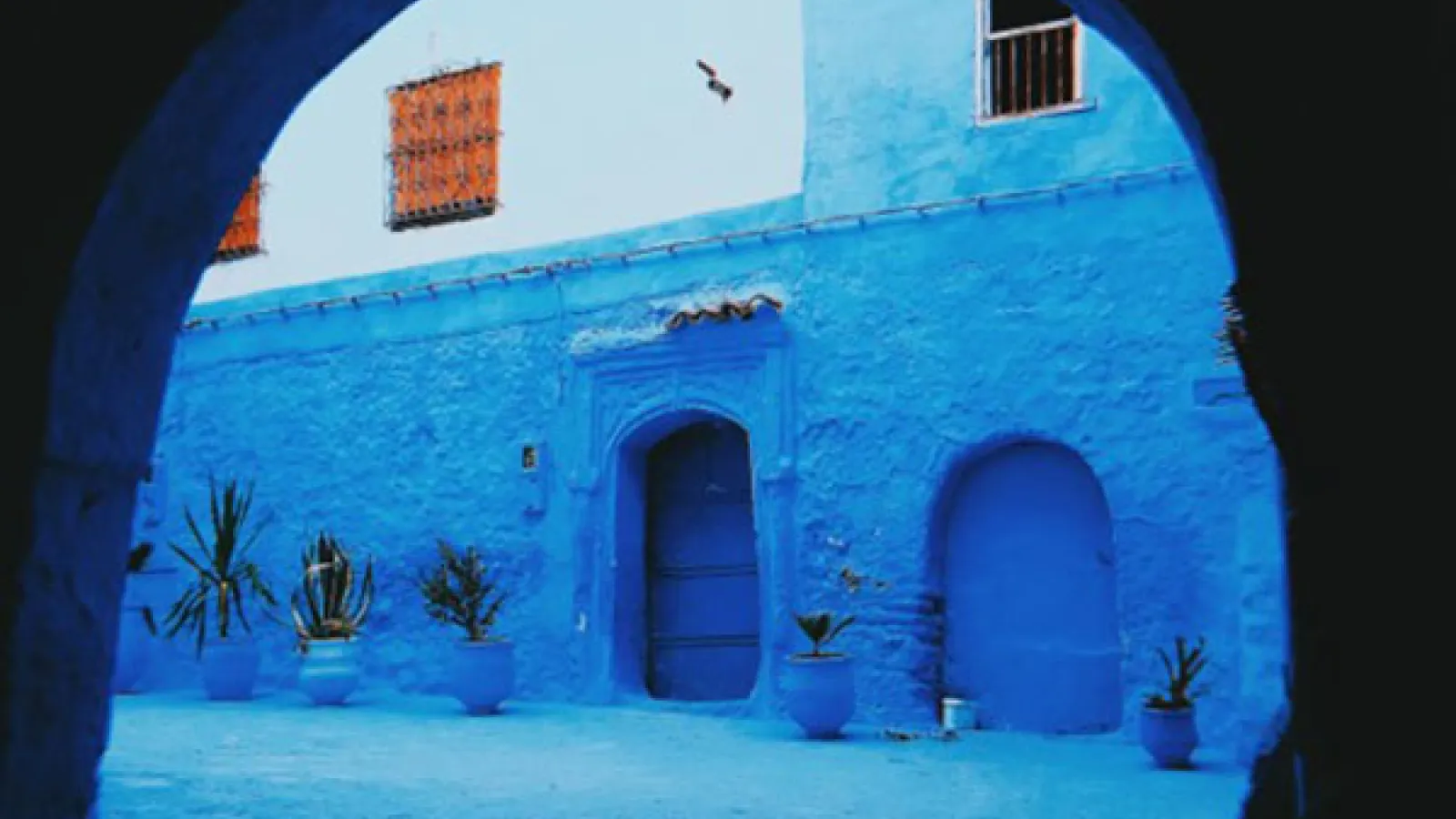 Morrocan street scene.