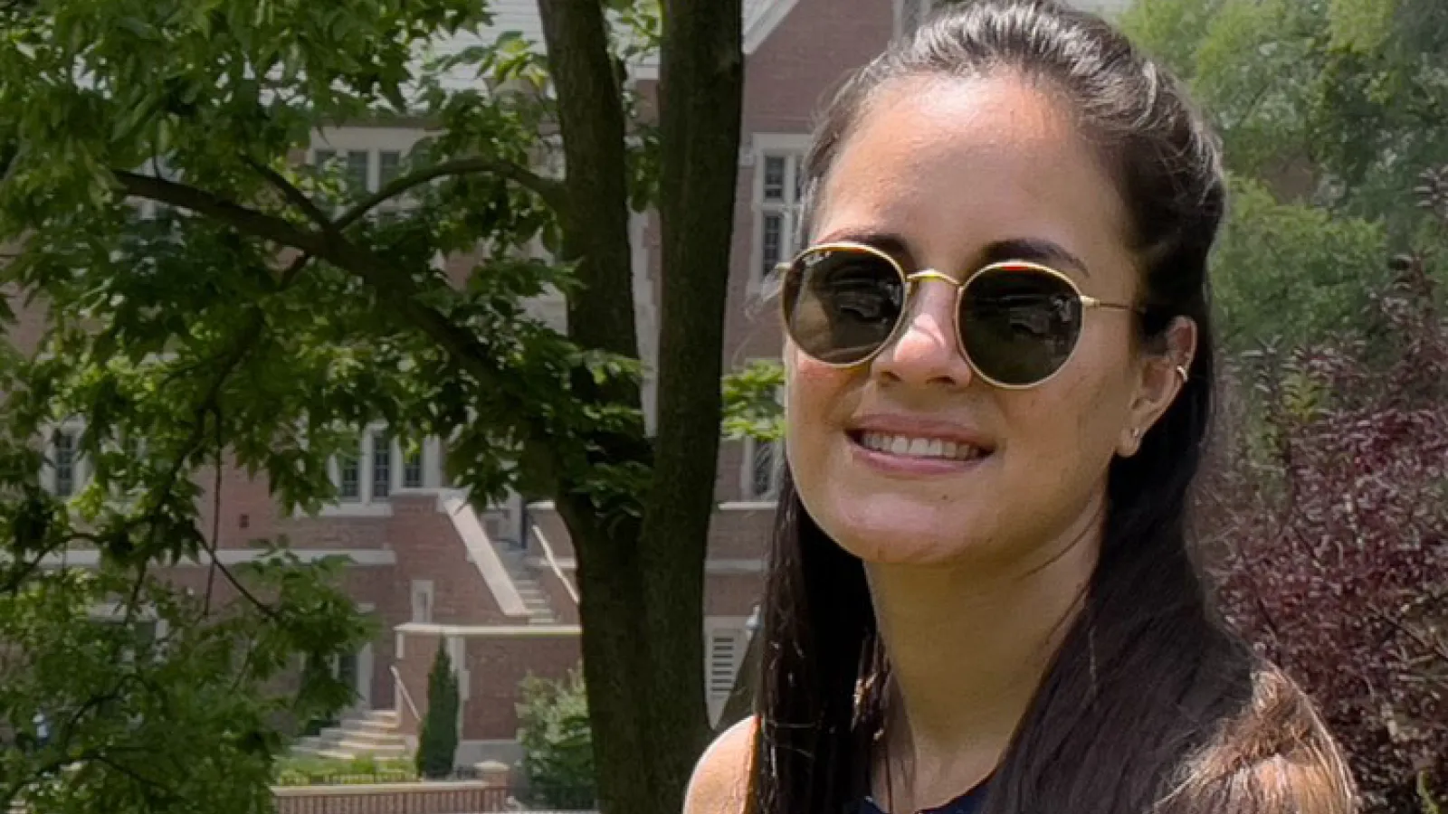 A photo of Paola Enriquez Duque who is a scholarship recipient.