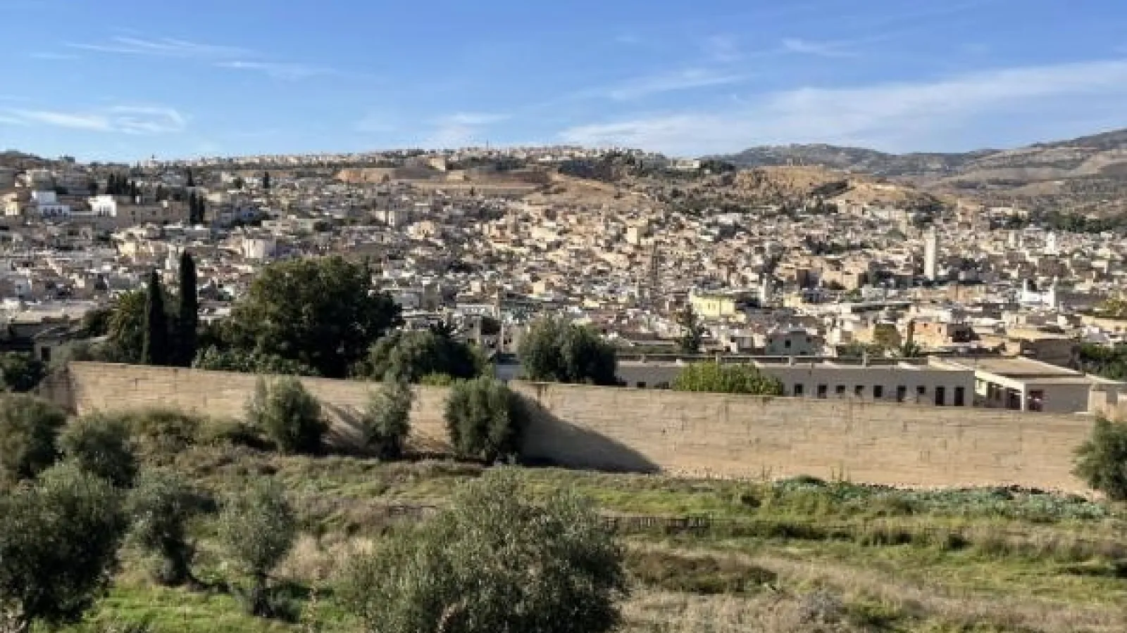 Landscape of Fes, Morocco