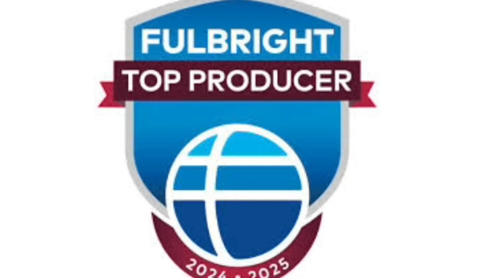 The Fulbright Top Producer badge