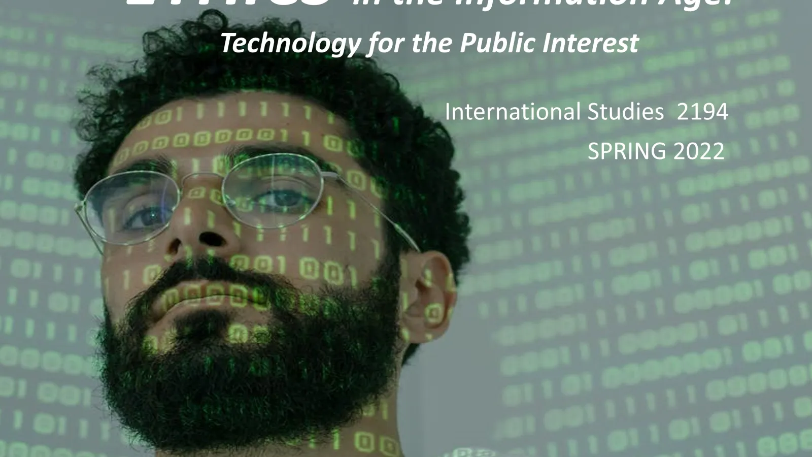 ETHICS in the Information Age:  Technology for the Public Interest Icon