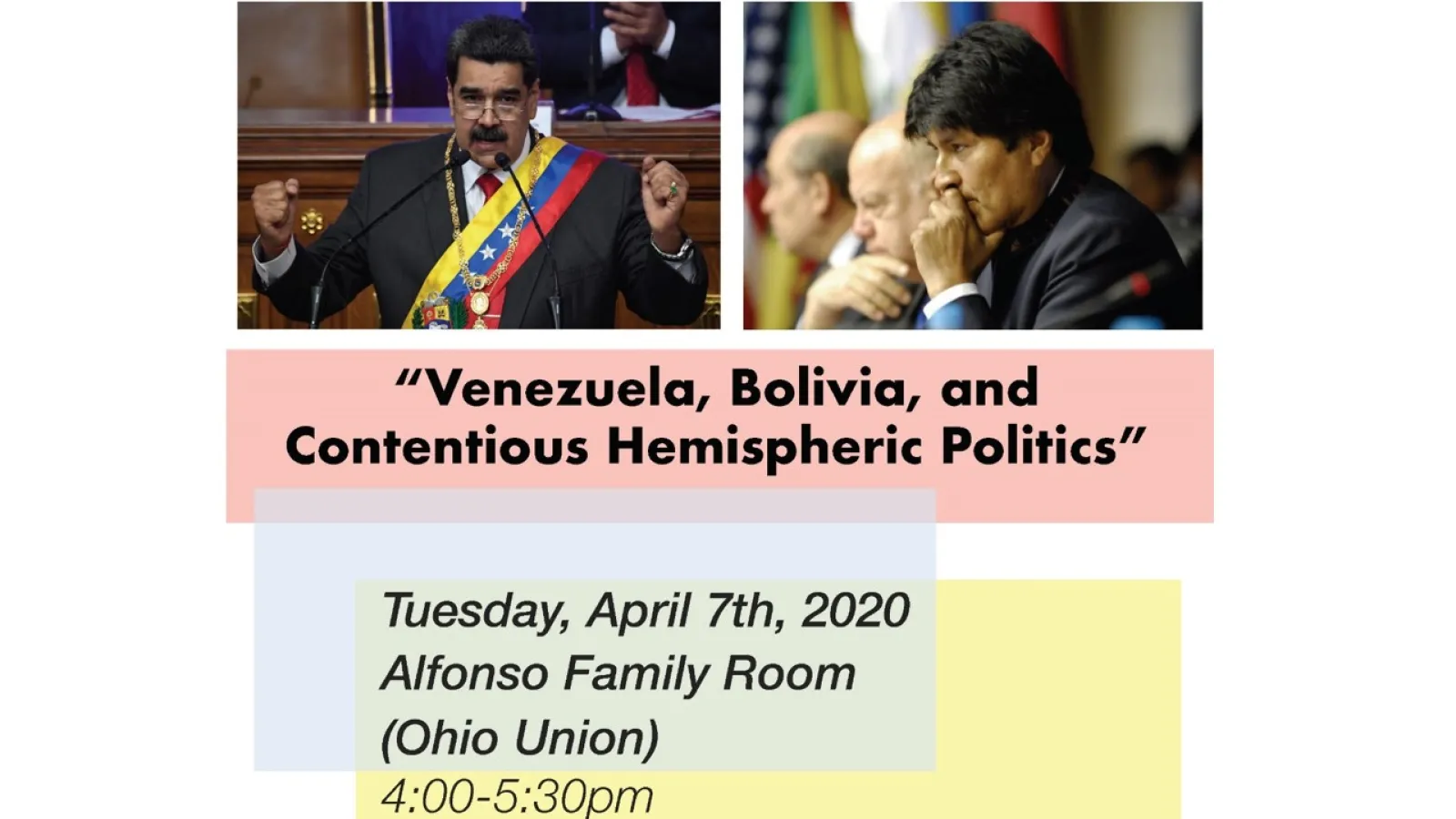 Venezuela, Bolivia and Contemtious Hemispheric Politics