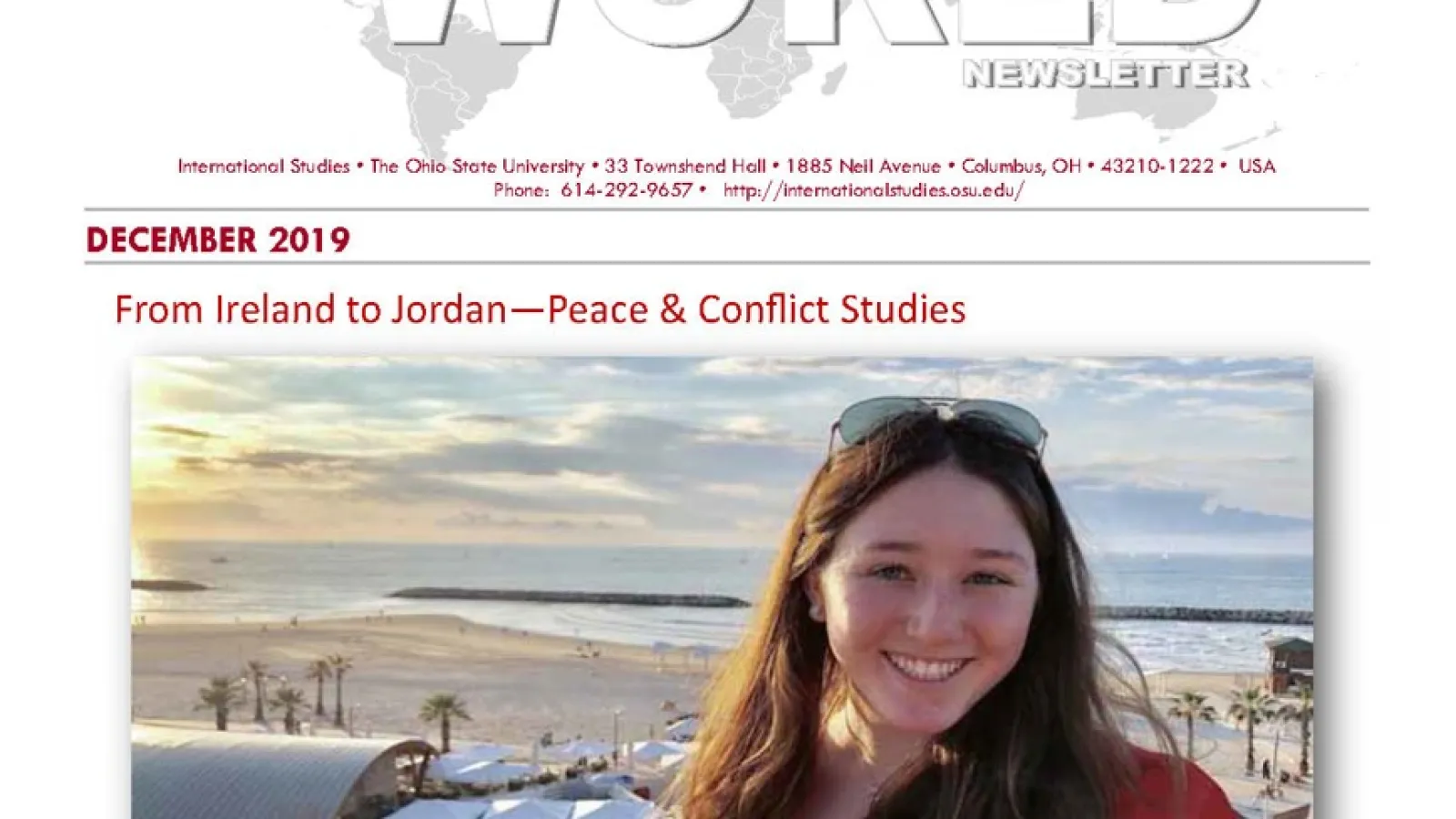 Small World Newsletter December 2019 Icon