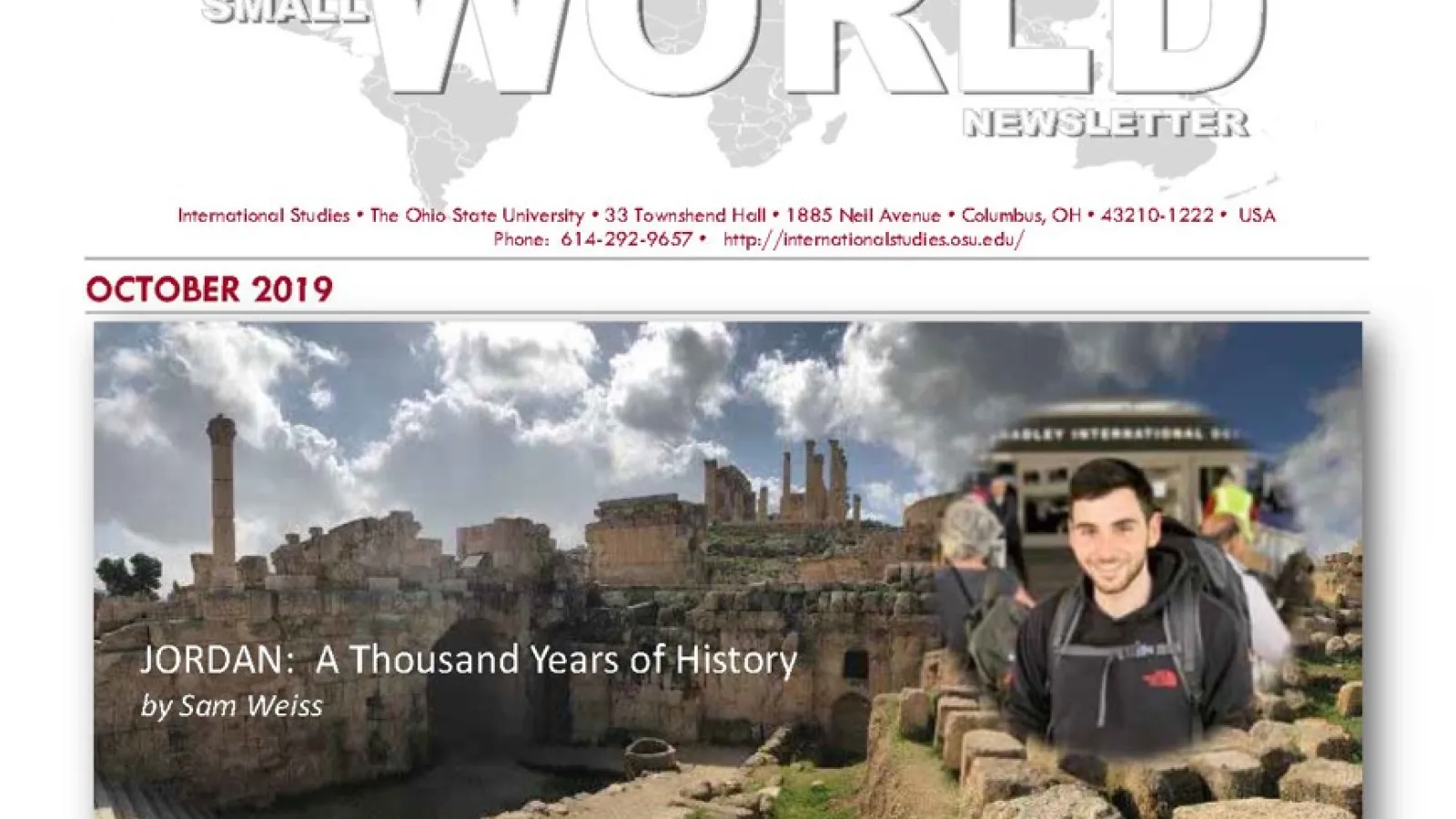 Small World Newsletter October 2019 Icon