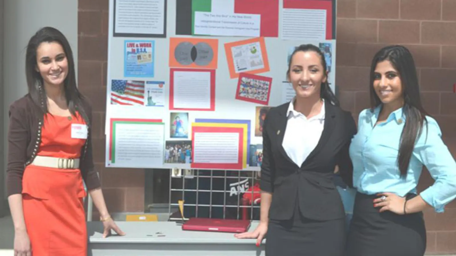 Inaam Aissa, Aida Tahiraj, and Yasmin Kavarizadeh.