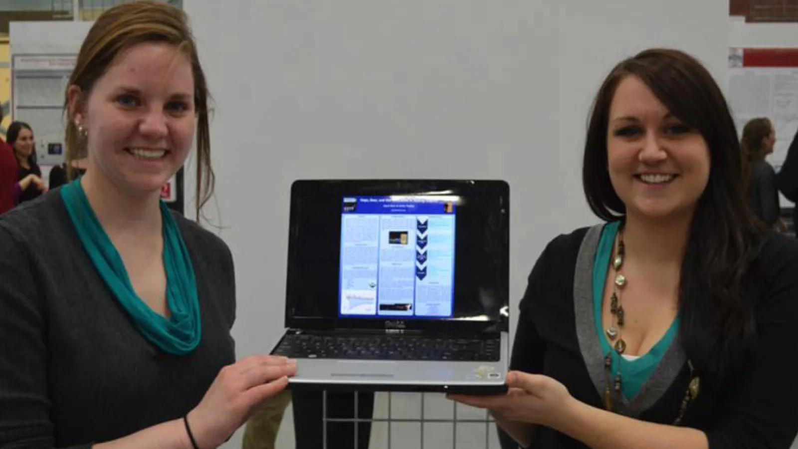 Cassandra Clark and Emily Pavkov.