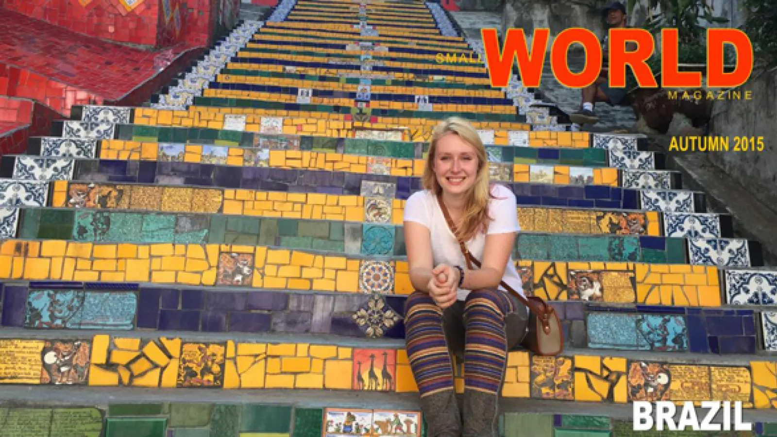 Cover of the Autumn 2015 issue of Small World Magazine.