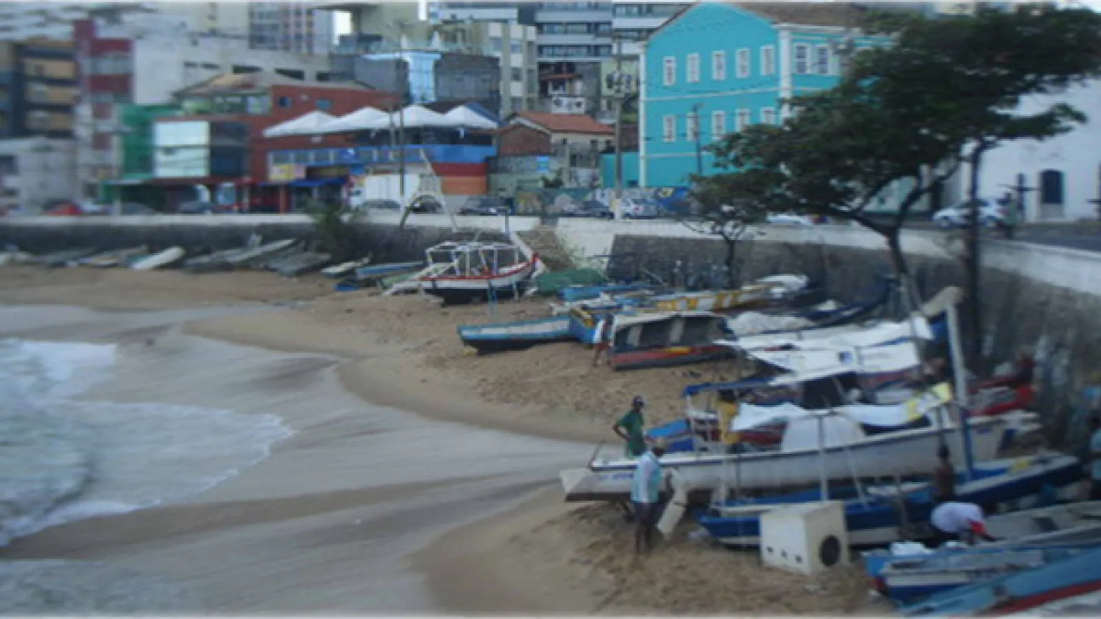 Fisherman's wharf in Salvador.