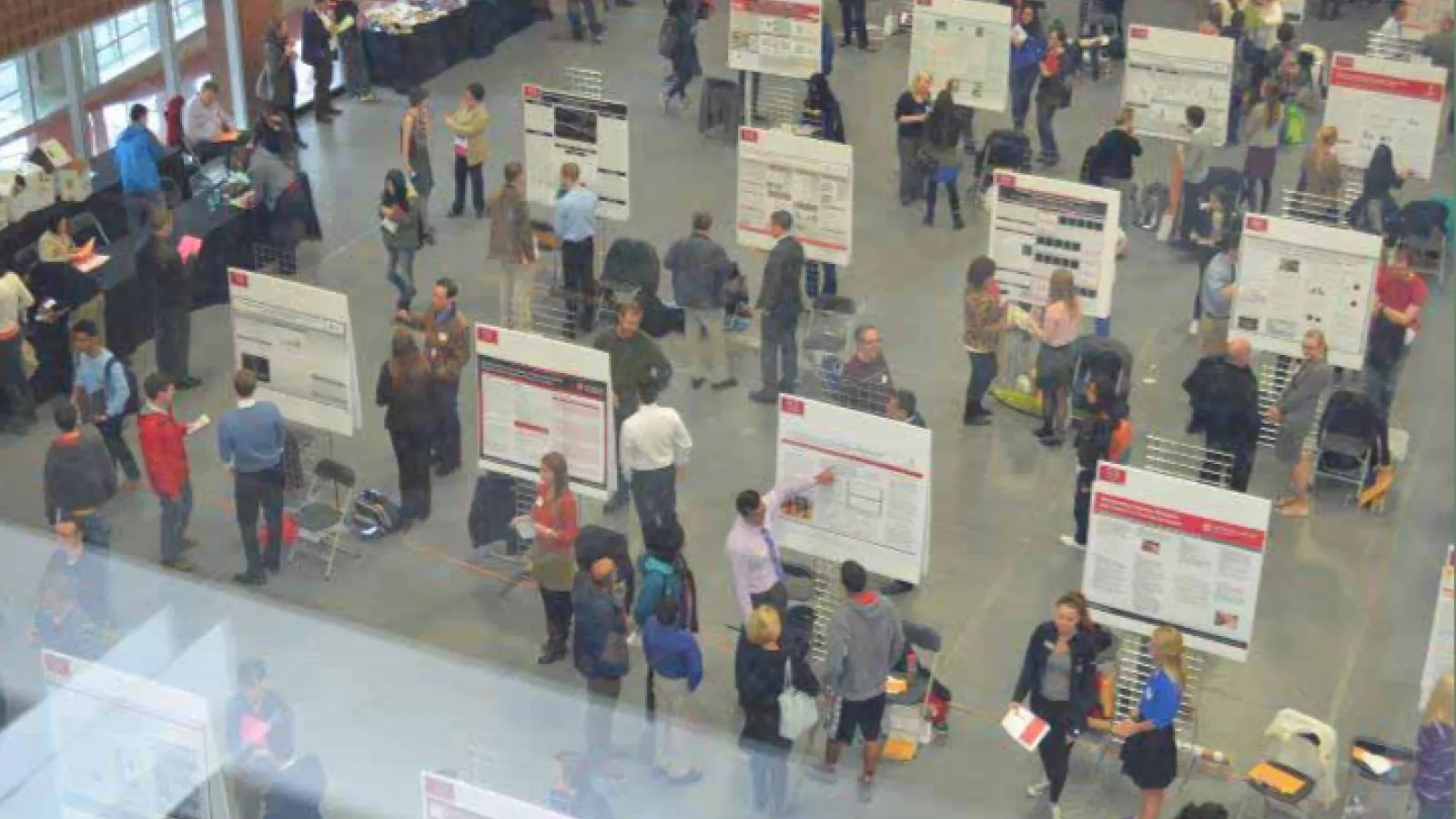 Aerial view of the Denman Research Forum.