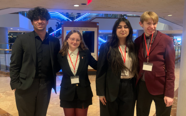 The 2025 Model United Nations team 