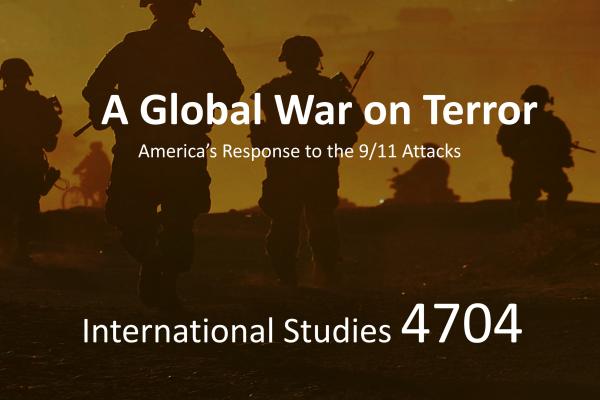 Global War on Terror course flyer