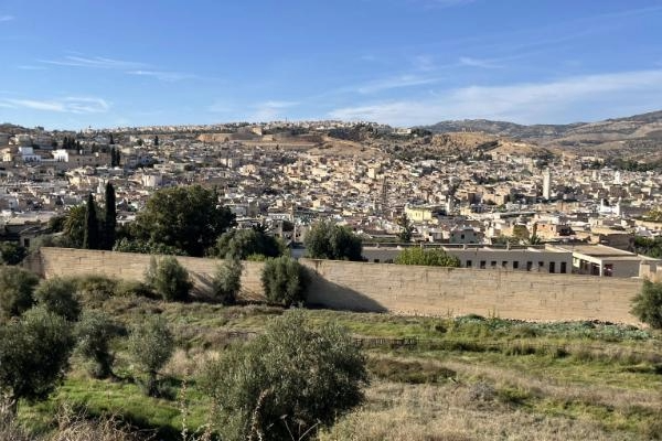 Landscape of Fes, Morocco