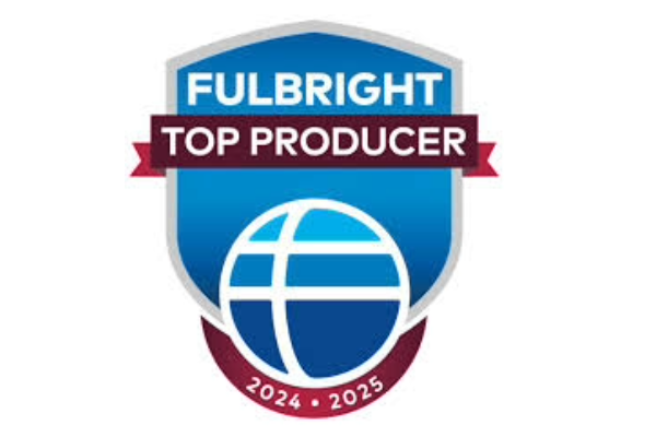 The Fulbright Top Producer badge