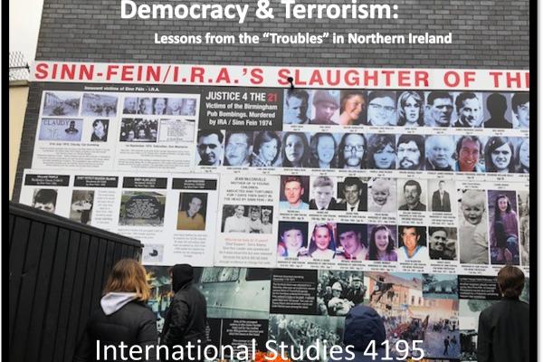 Democracy & Terrorism Course flyer Icon