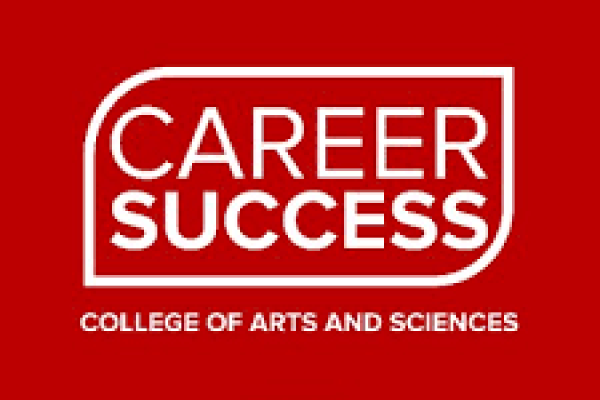 An image of the Arts and Sciences Center for Career and Professional Success logo.