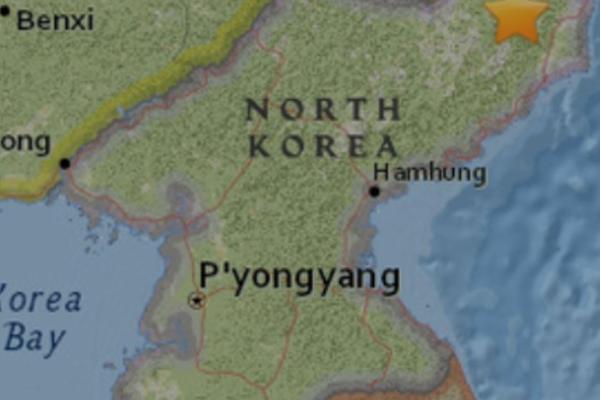 North Korean map