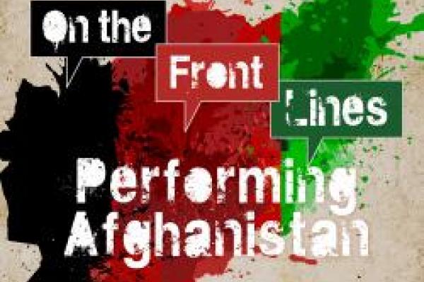 On the Front Lines Performing Afghanistan