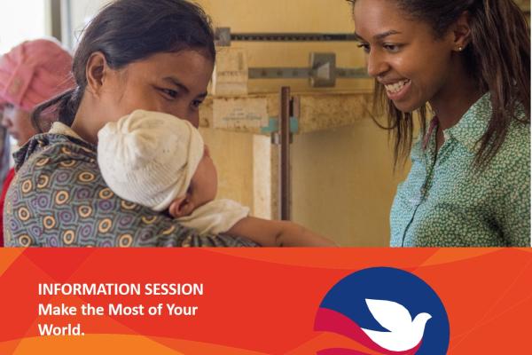 Peace Corps Information Session flyer