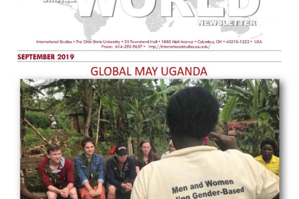 Small World Newsletter September 2019 Cover